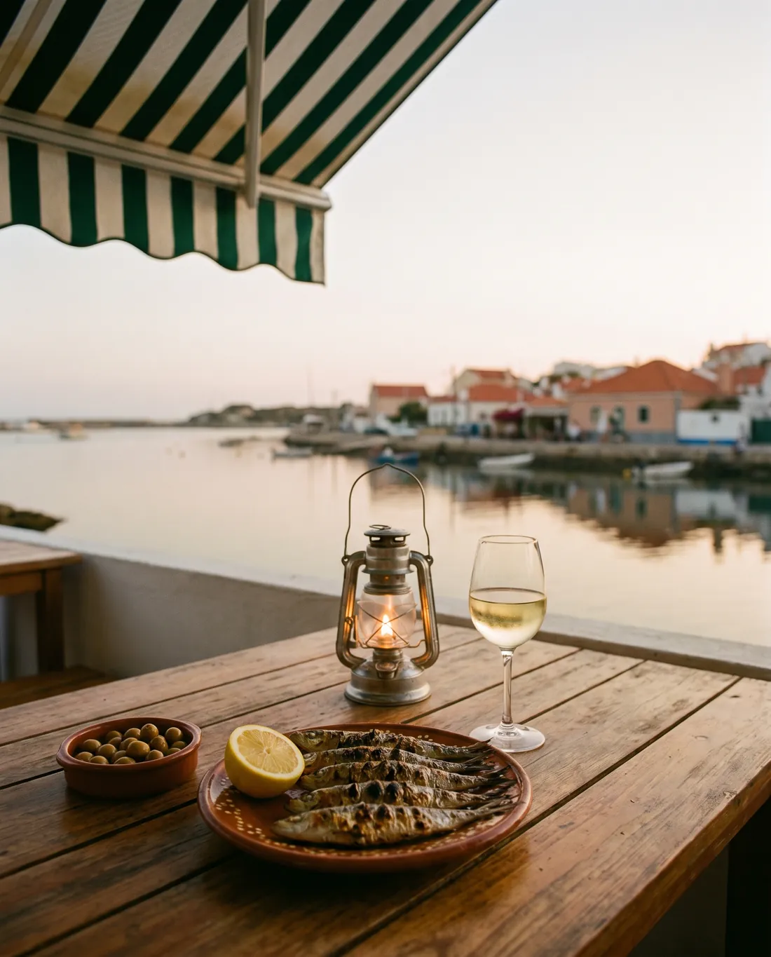 Restaurant terrace and guests — hospitality websites